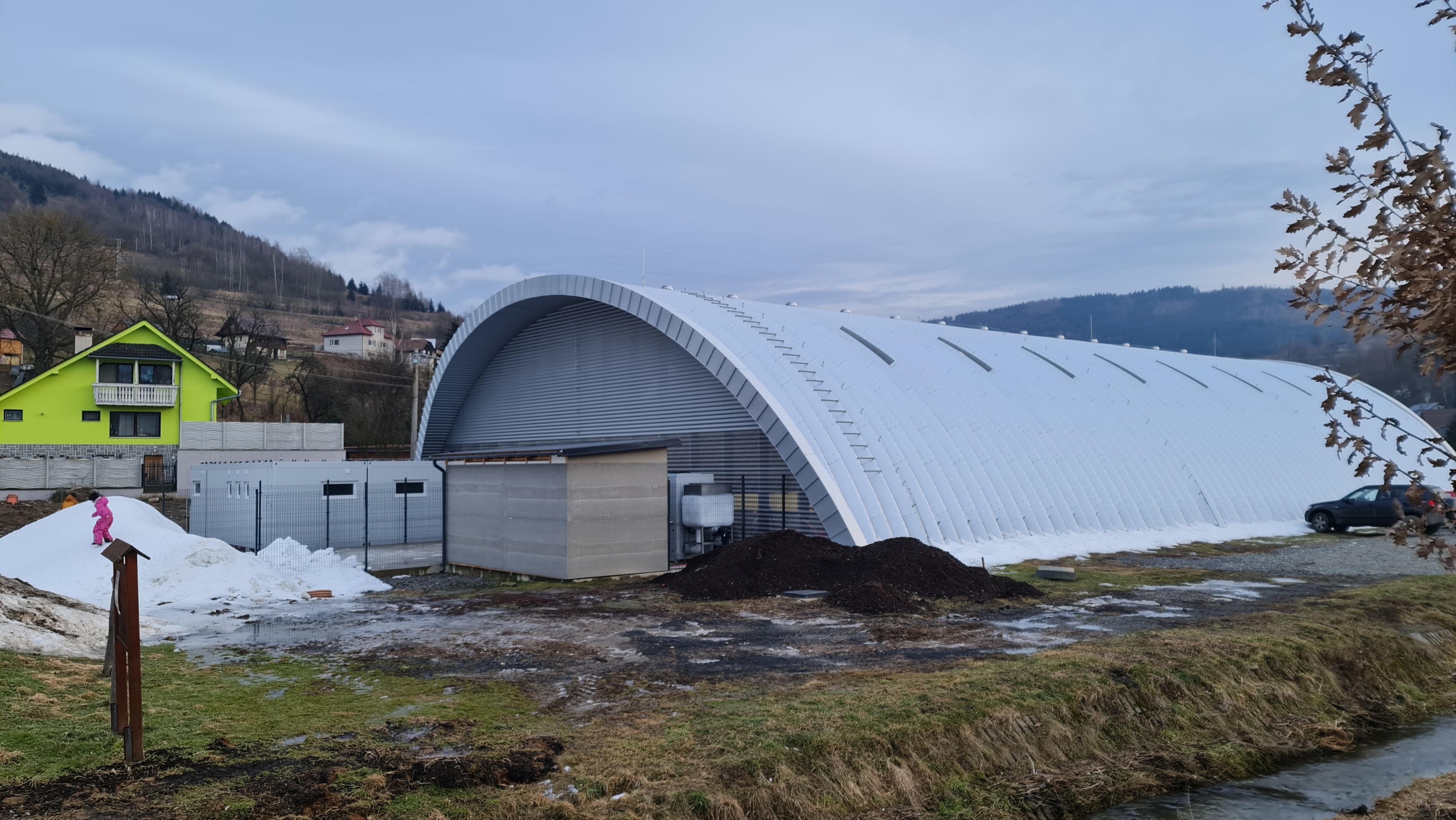 Hriňová počas posledných rokov vybudovala unikátny športový areál