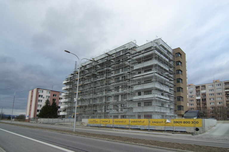 Výstavba bytov na Slovensku klesla na sedemročné minimum