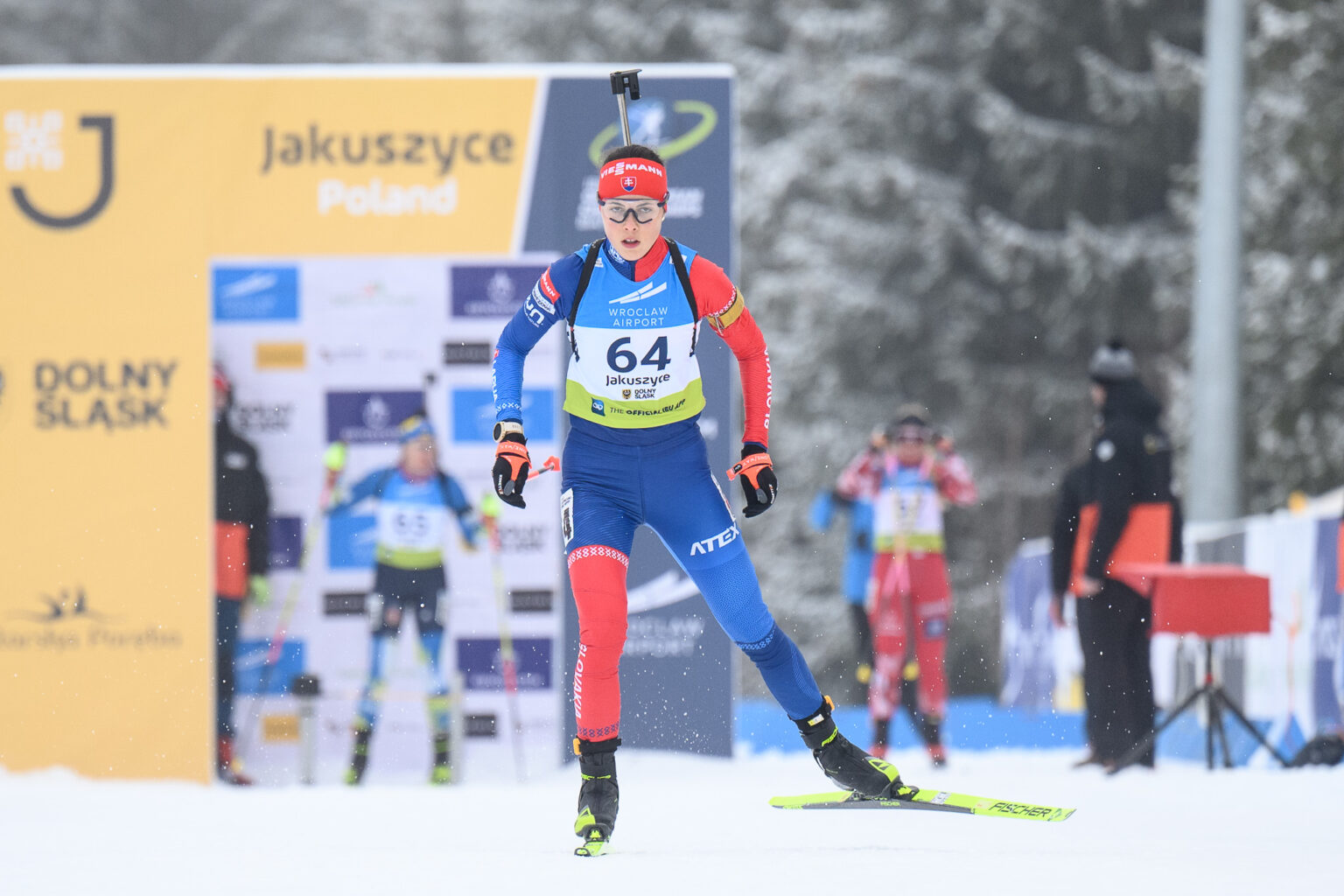 Ema Kapustová ako jediná zo slovenského tímu strieľala čisto. Ilustračné foto: Slovenský biatlon/Soňa Miková