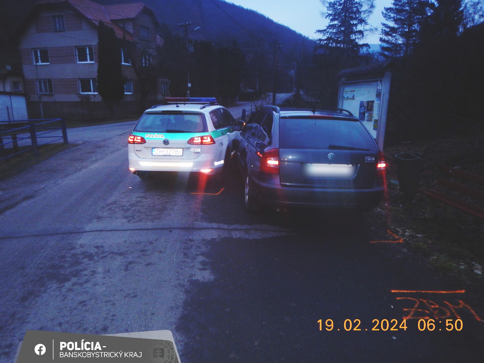 Cudzinec narazil v Žarnovici do policajtov, skúšku na alkohol odmietol. Spoznal trest