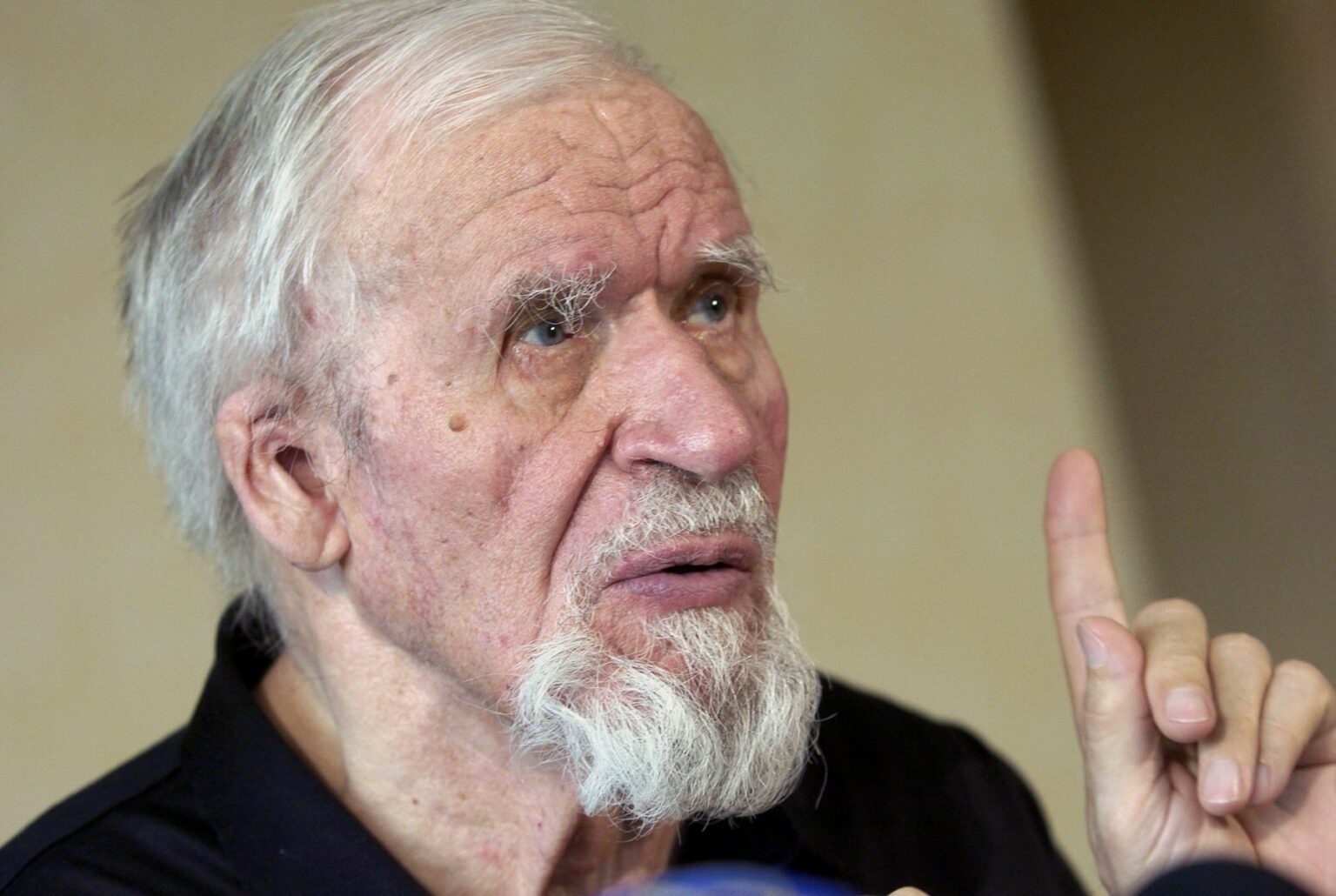 Milan Rúfus (1928-2009). Foto: Profimedia.sk, Kubáni Samuel/ČTK
