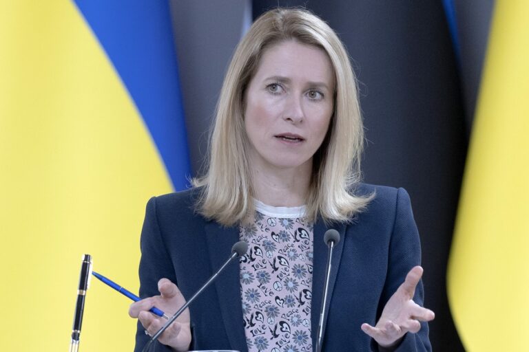 Estónska premiérka Kallasová: Západní lídri nesmú vylúčiť vyslanie pozemných jednotiek na Ukrajinu