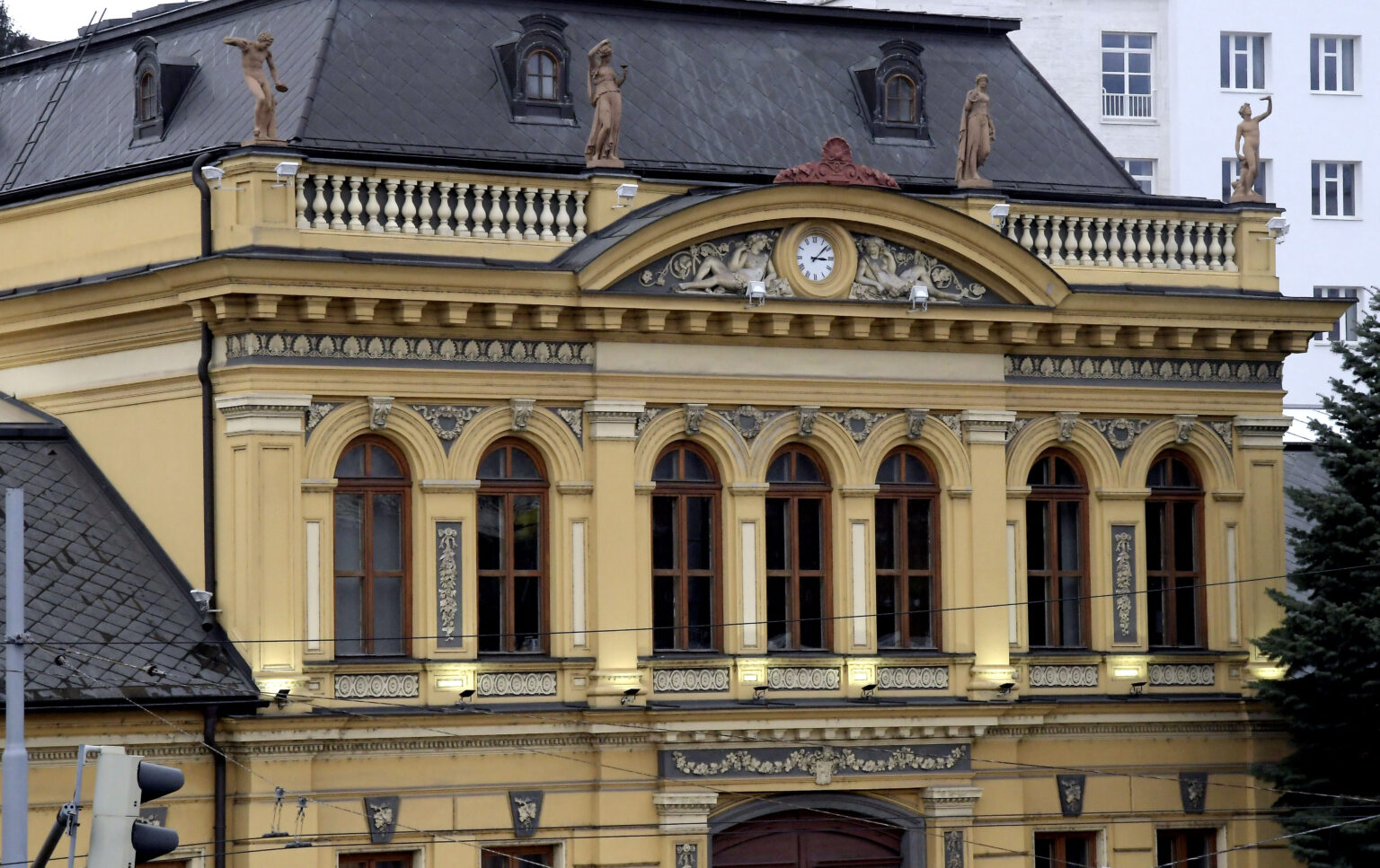 Palugyayov palác, v súčasnosti budova Ministerstva zahraničných vecí a európskych záležitostí SR. Foto: Štefan Puškáš/TASR