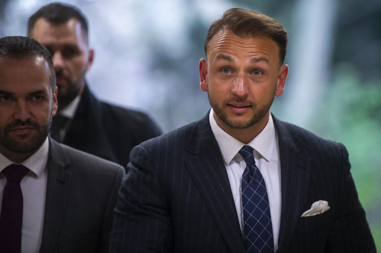 Na snímke minister vnútra SR Matúš Šutaj Eštok. Foto: Jakub Kotian/TASR