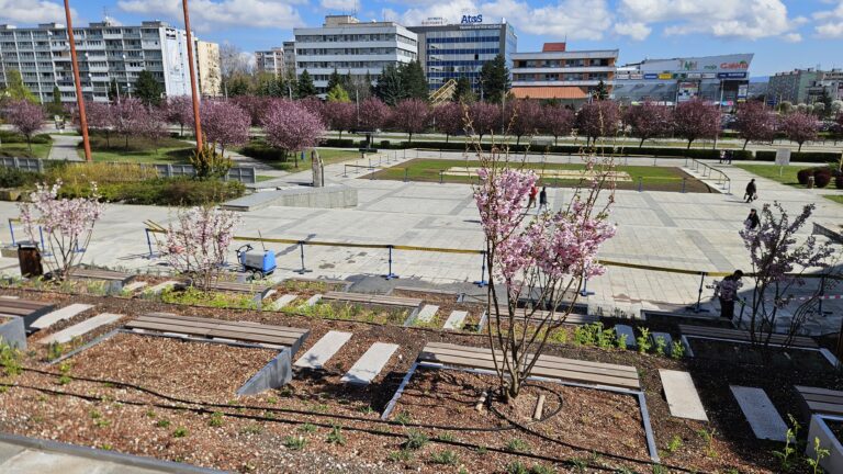 Zelená strecha, stena z popínavých rastlín či nové schody. Budovu magistrátu vynovili