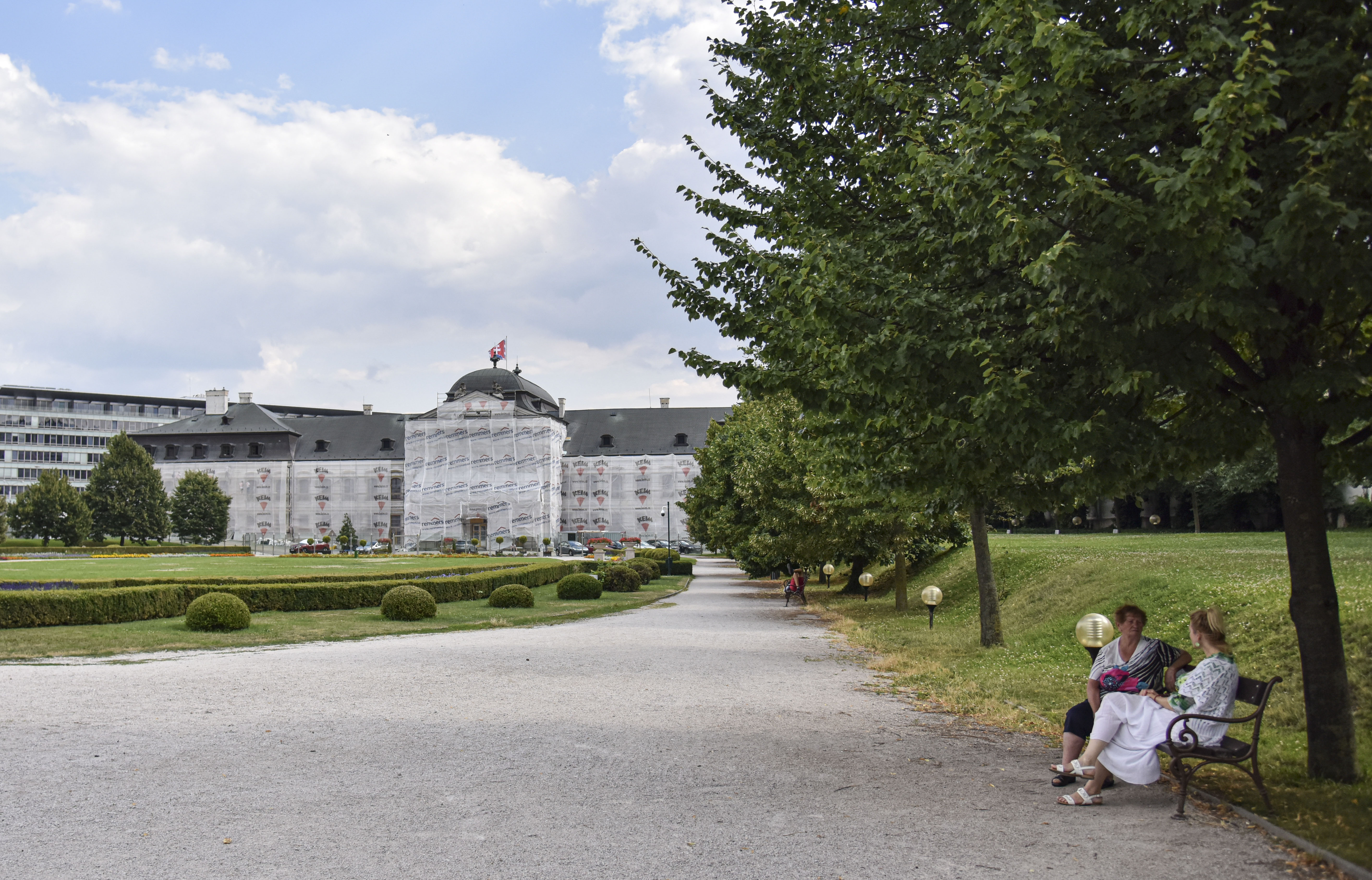 Obnovenú Prezidentskú záhradu by mali otvoriť v apríli