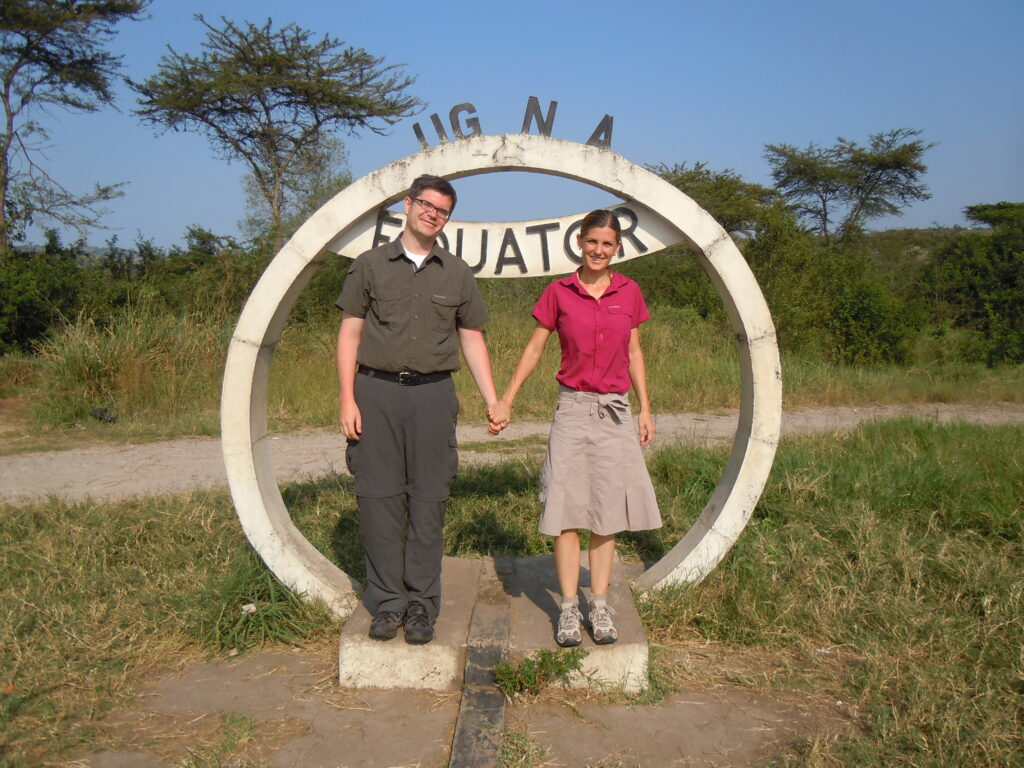 Viera a Hannes Liebe v roku 2011 v Ugandę. Foto: archív VL