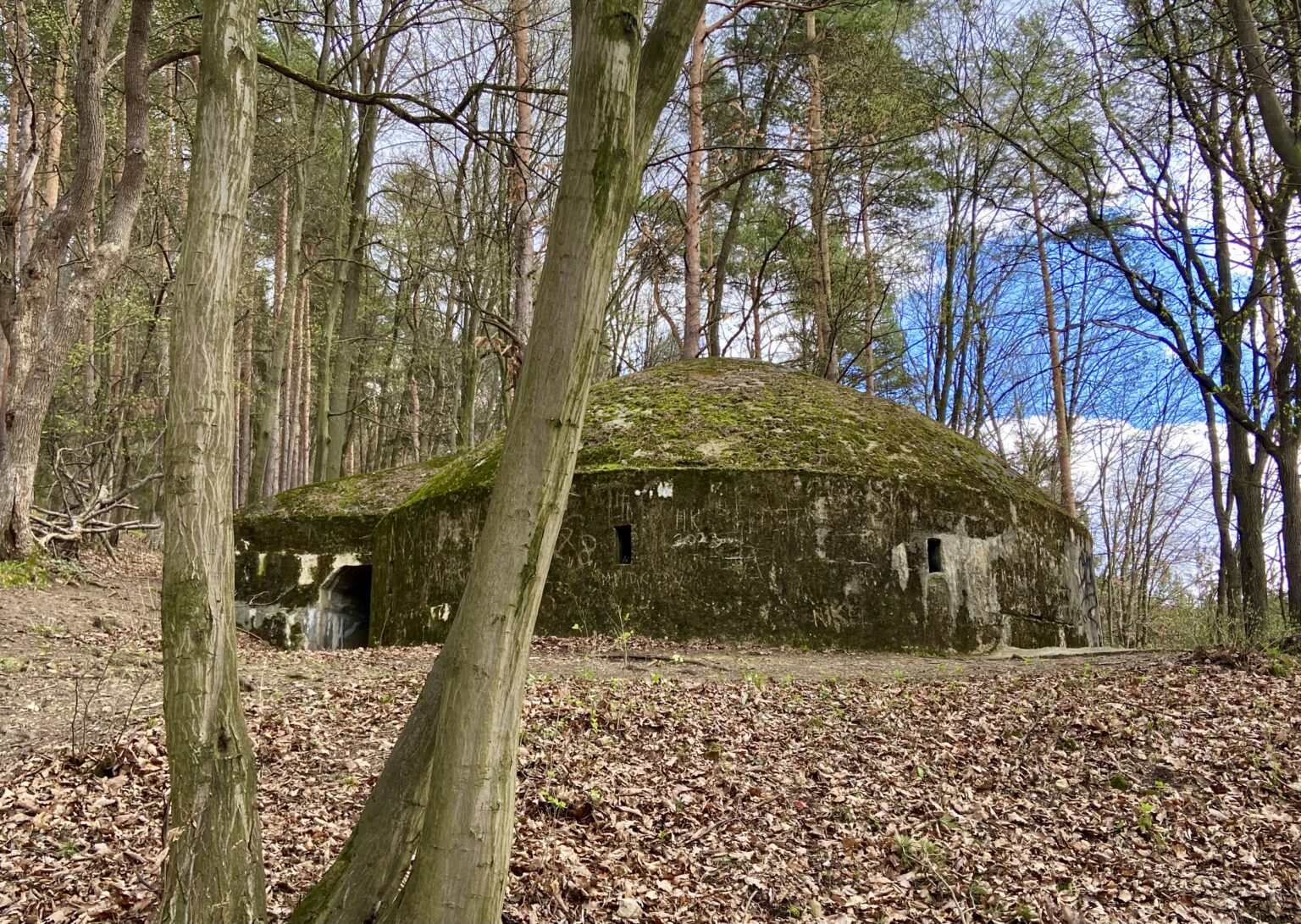 Bývalý vojenský bunker Veľryba. Foto: Trenčiansky Štandard