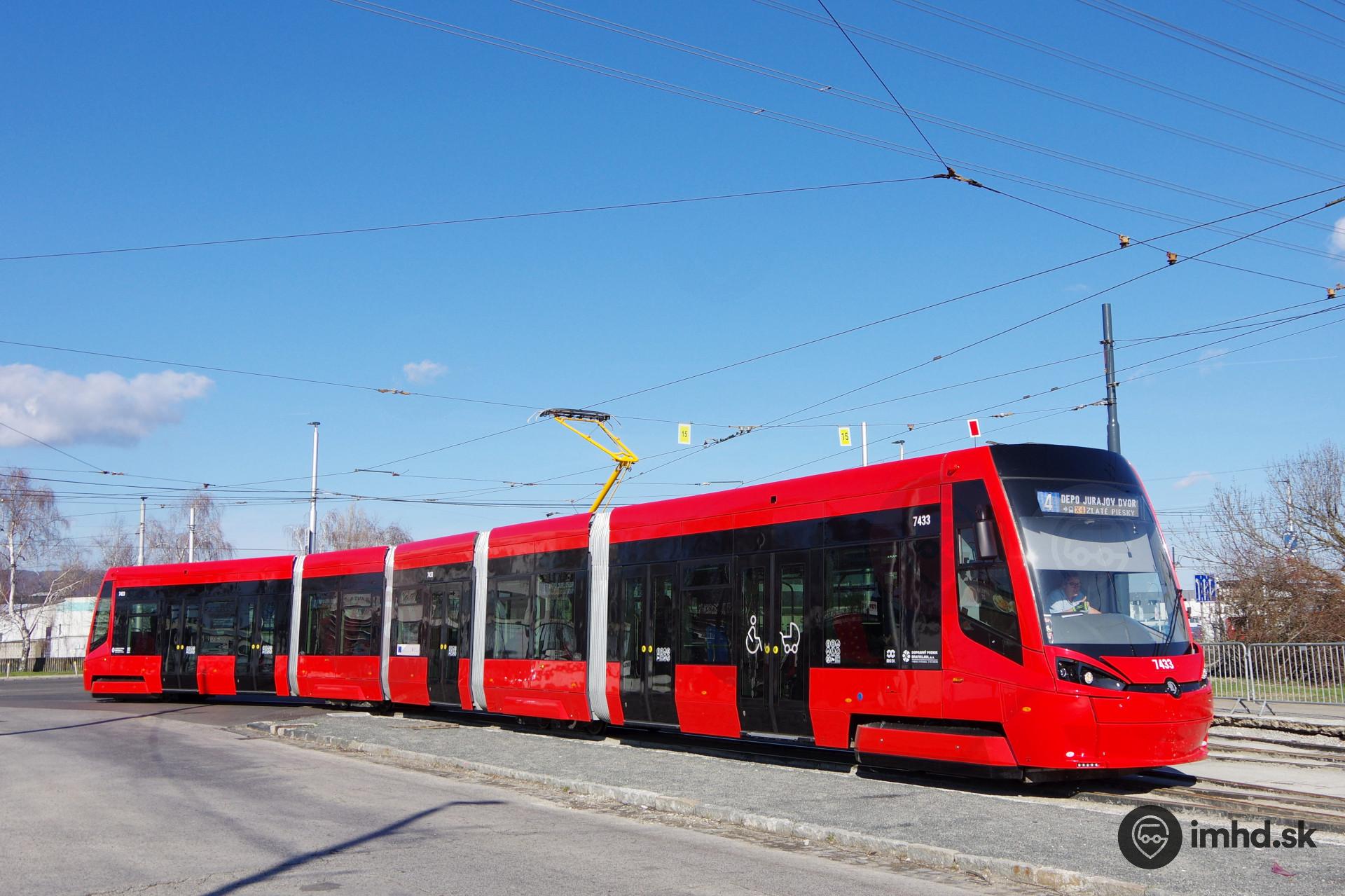 Najbližší pondelok sa na Zlaté piesky vrátia električky