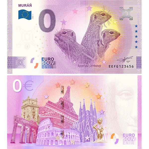 V Muráni bude pokračovať predaj špeciálnej nulovej eurobankovky aj tento rok
