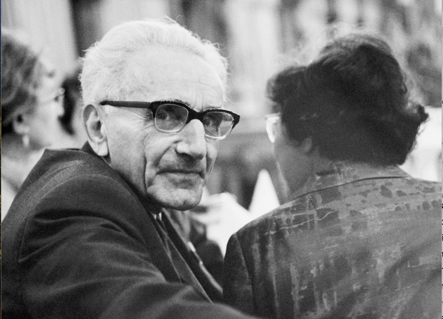 Rakúsky filozof Günther Anders vo Viedni okolo roku 1965. Foto: Profimedia.sk