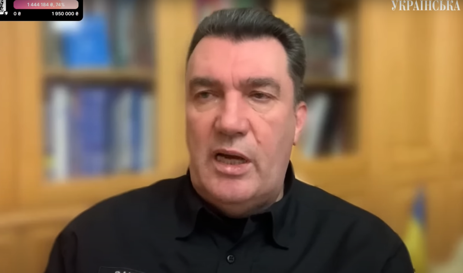 Oleksij Danilov. Reprofoto: YT