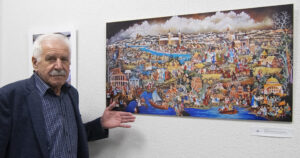 Video: V Bánovciach otvorili unikátnu výstavu autora zo srbskej Kovačice