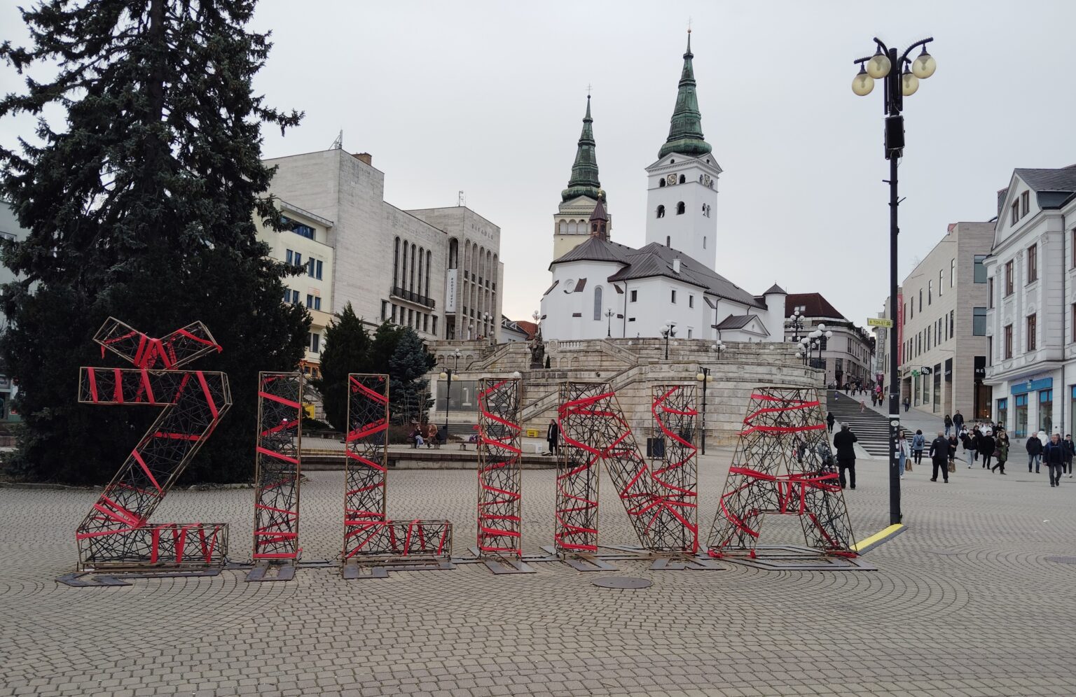 Centrum Žiliny s dominantou mesta. Foto: Ľubomír Chochula