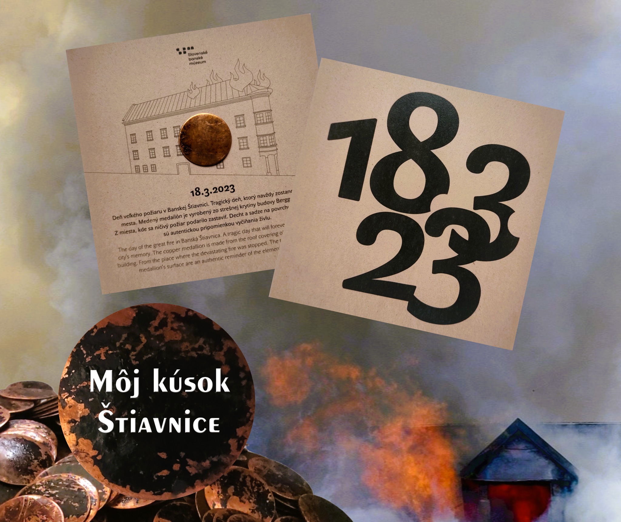 Spúšťajú predaj medených medailónov vyrobených zo strechy ohňom zničeného Berggerichtu