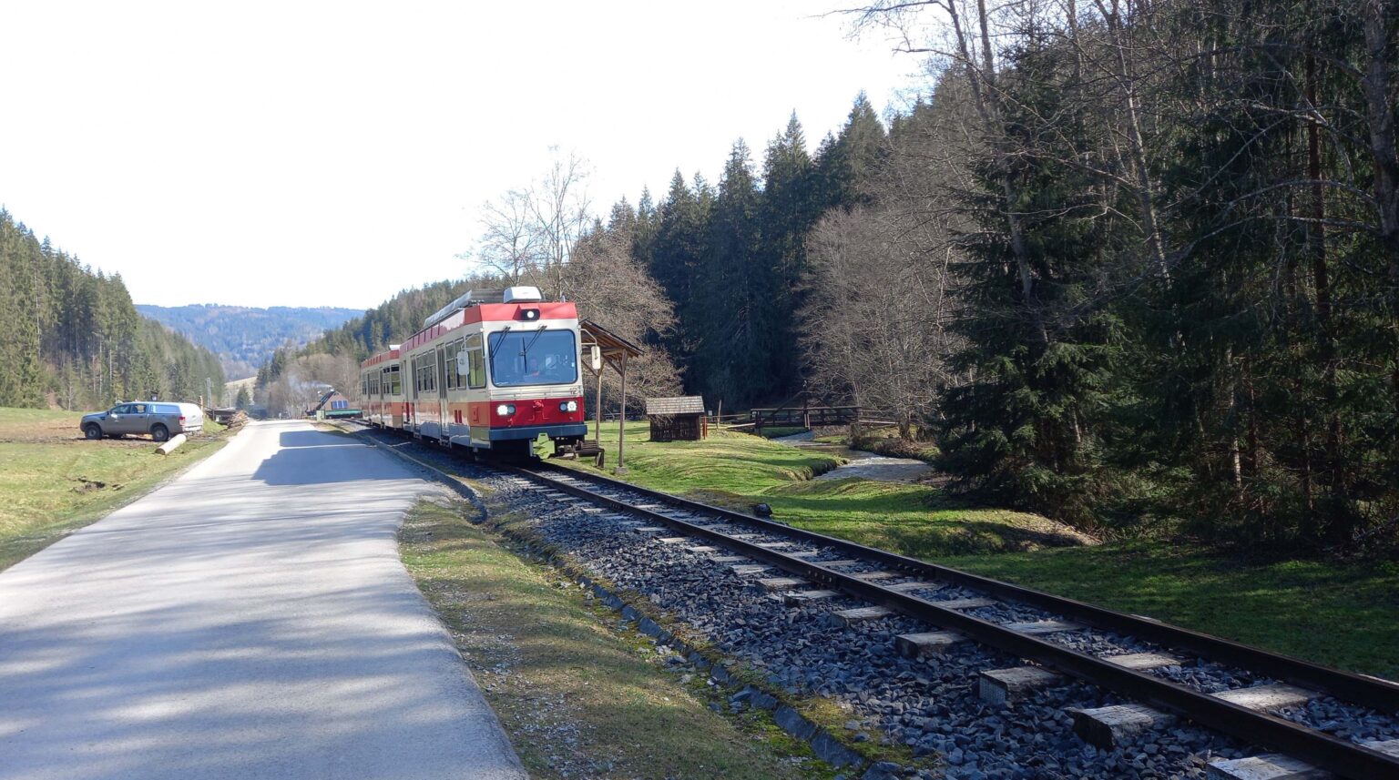 Vláčiky Čiernohronskej železnice do Vydrovskej doliny jazdiť nebudú. Foto: Mário Kaprálik 