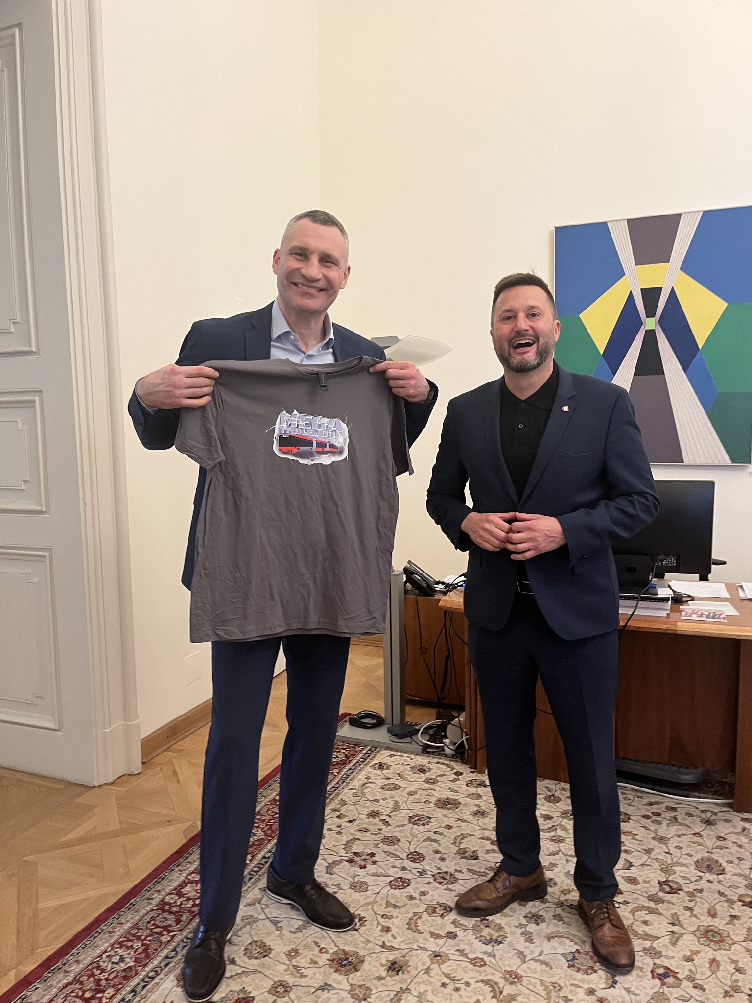 Bratislavu navštívil starosta Kyjeva Vitalij Kličko