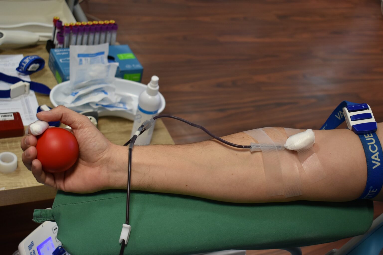 Darovanie krvi v MČ Nad jazerom. Foto: Jazero Košice