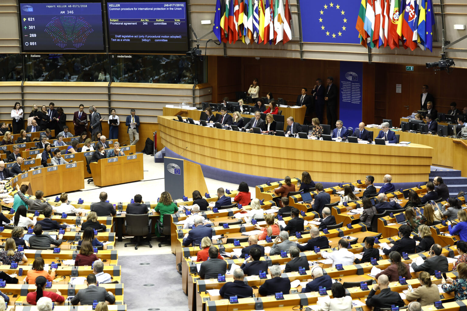 Európsky parlament. Foto: TASR/AP