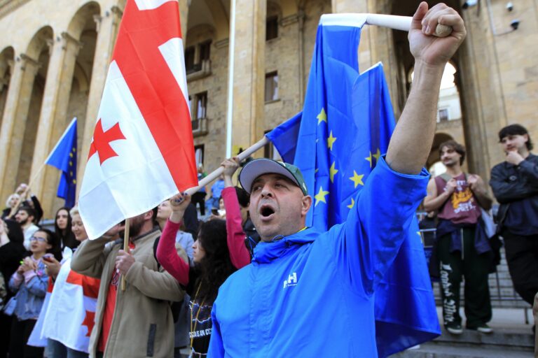 Gruzínska opozícia žiada opakovanie volieb pod dohľadom úradu zo zahraničia