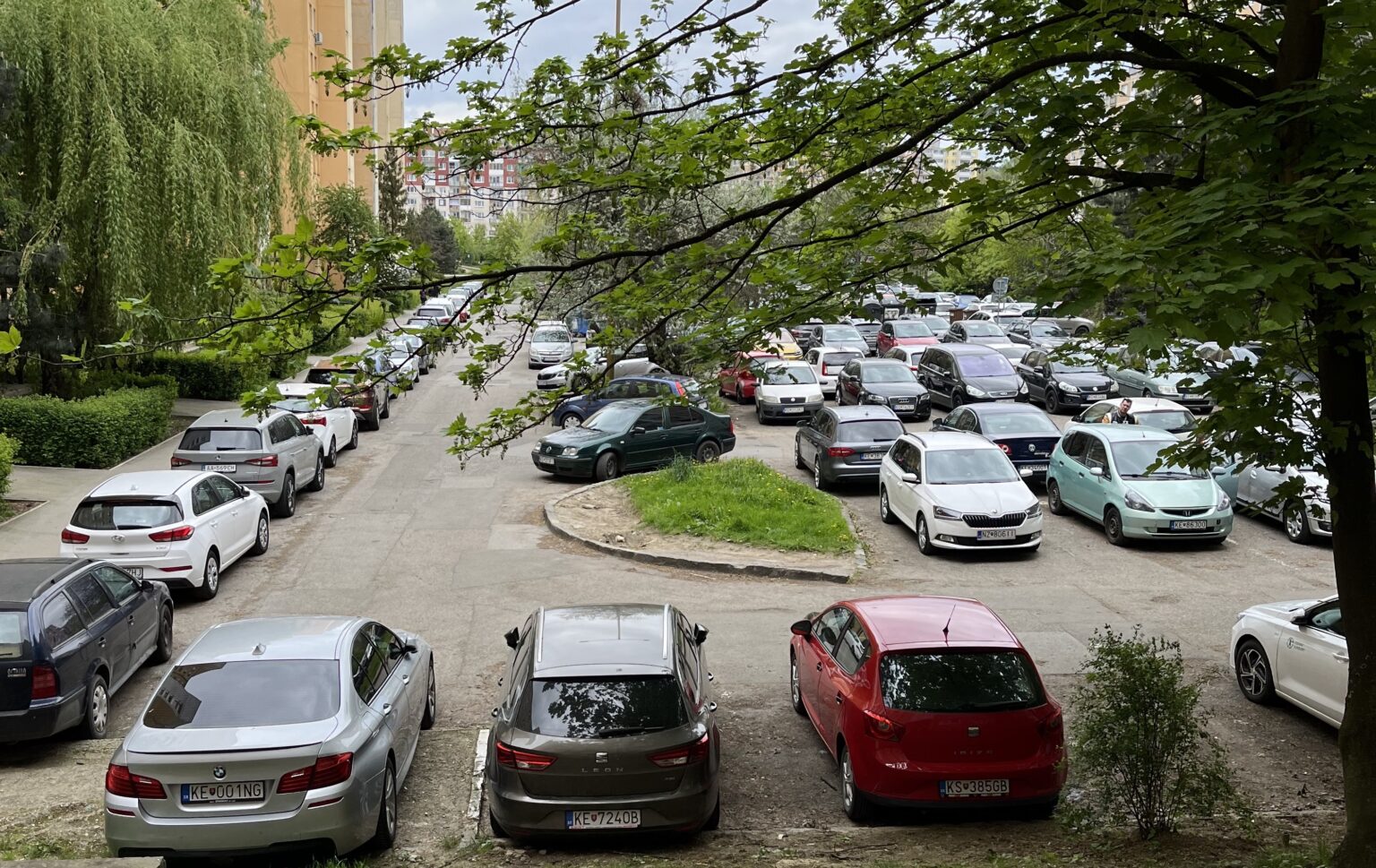 Jedna z najproblematickejších ulíc v Košiciach – Berlínska. Foto: Redakcia