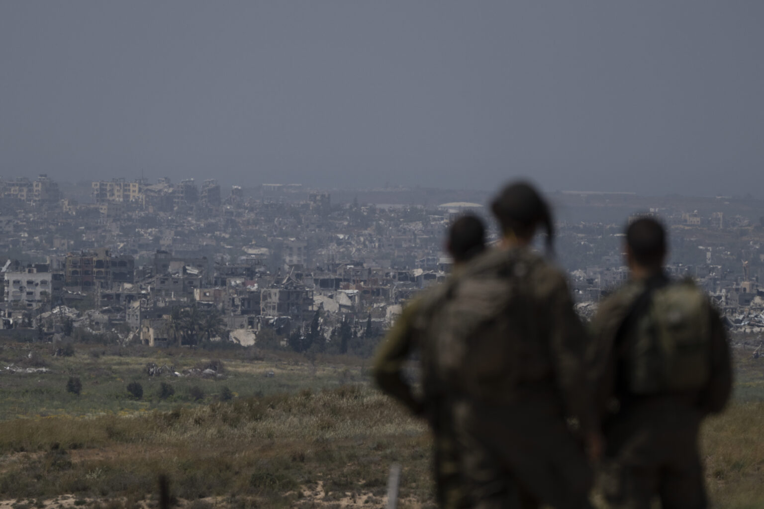 Izraelskí vojaci v pásme Gazy, ilustračná fotografia.Foto: TASR/AP