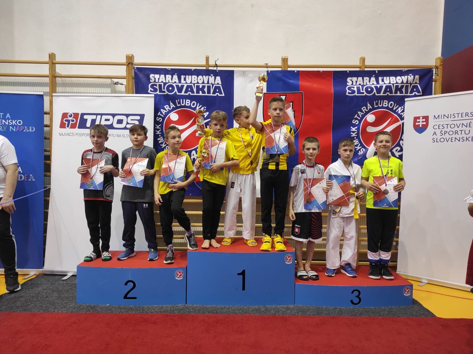Trenčianski karatisti opäť úradovali. Foto: ŠK Real Team Trenčín