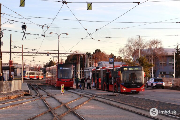 Premávka linky č. 4 v úseku Jurajov Dvor – Zlaté Piesky bude opäť vylúčená