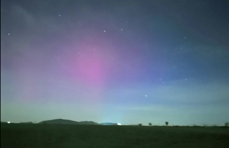 Na Slovensku sa opäť dala pozorovať polárna žiara