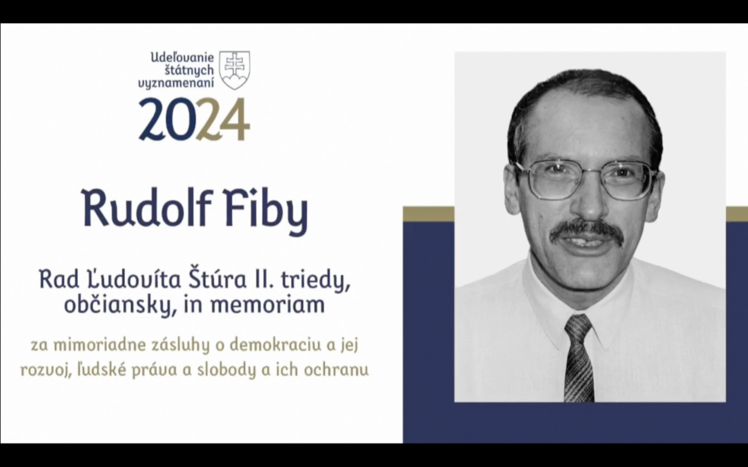 Štátne vyznamenanie Rudolfa Fibyho