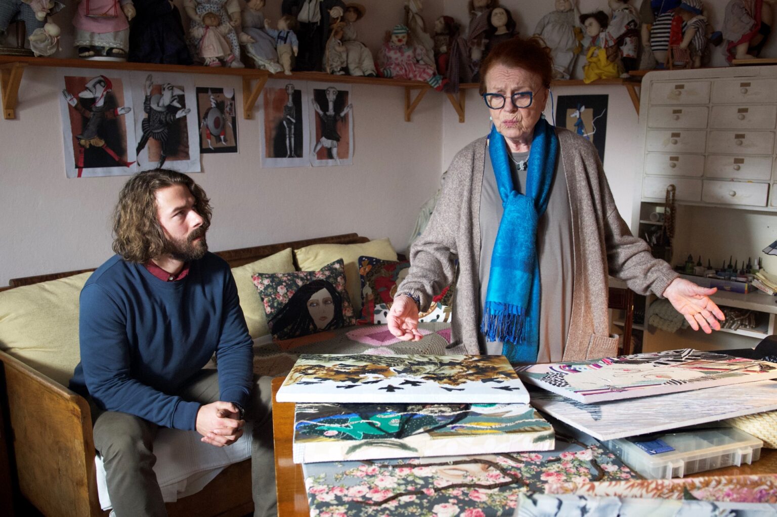 Vo filme M. Luthera Spiaci účet uvidíte v skvelej úlohe aj Ivu Janžurovú. Foto: Spiaci účet