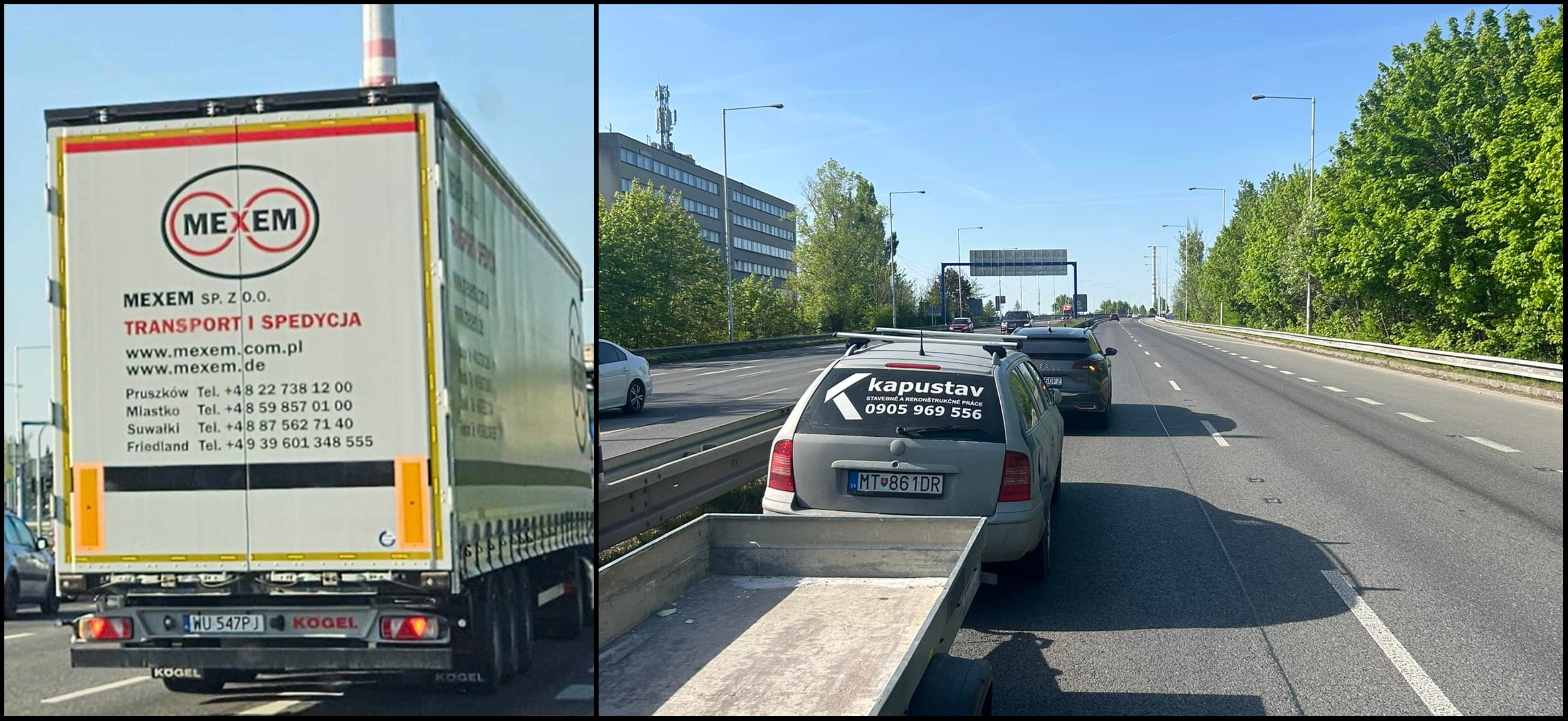 Kamionista po dopravnej nehode ušiel, z vedľajšieho auta ho však stihli odfotiť