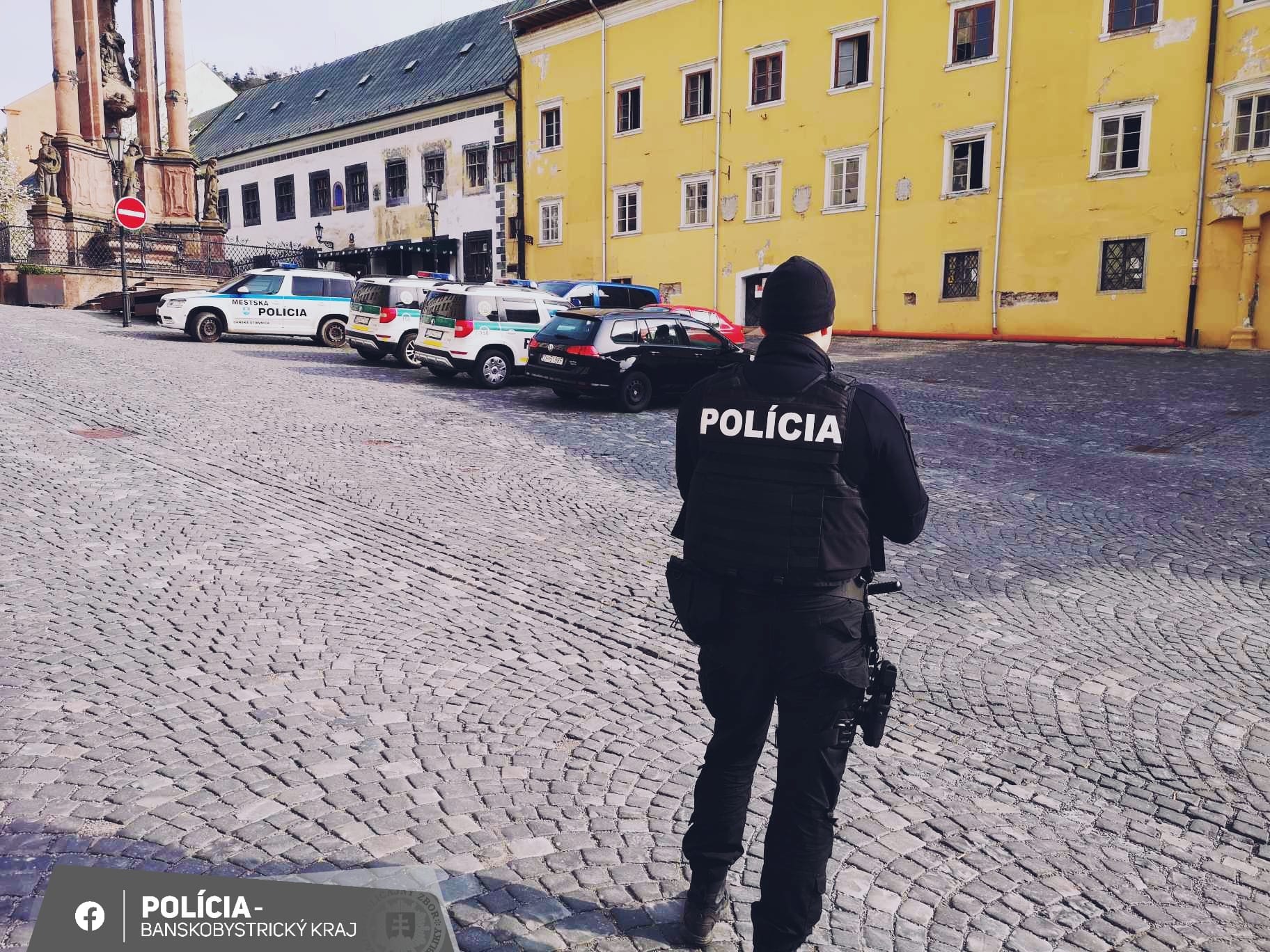 Pre vyhrážky prehľadávala polícia námestie a súkromnú základnú školu