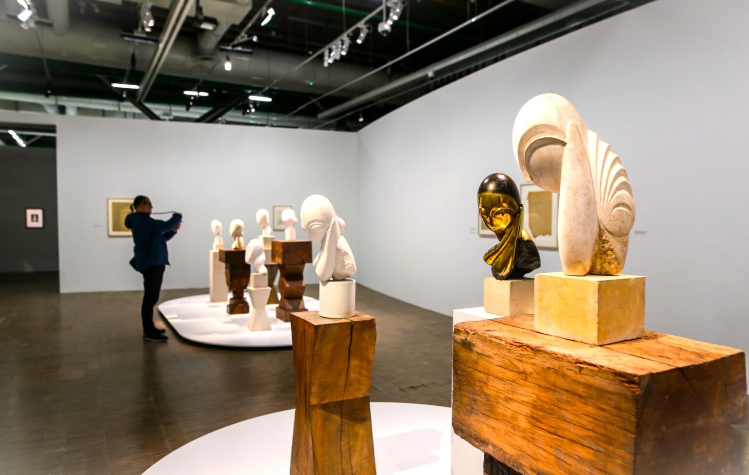V parížskom výstavnom Centre Pompidou je do 1. júla 2024 veľká výstava sochára Constantina Brancușiho. Foto: Centre Pompidou