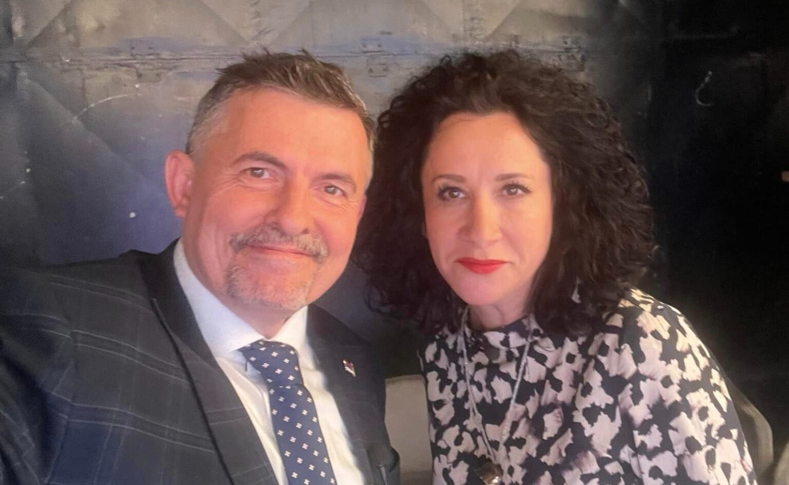 Lukáš Machala, Zora Jaurová. Lukáš Machala/FB