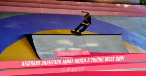 Od soboty pribudne pod Mostom SNP významné športovisko, akých je nedostatok