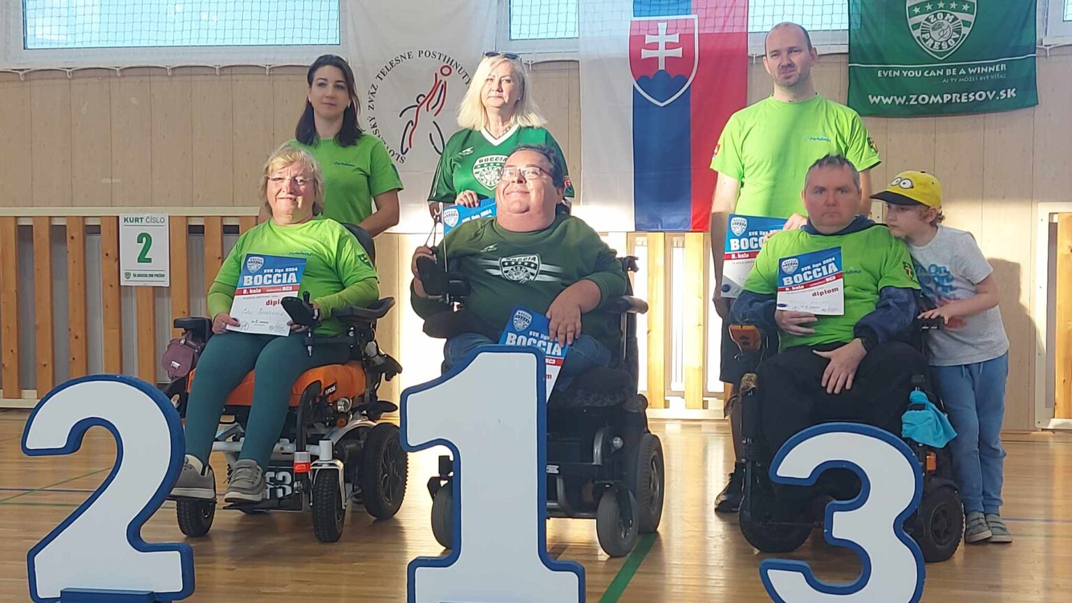 Hráči kategórie BC3
Foto: Matúš Grega