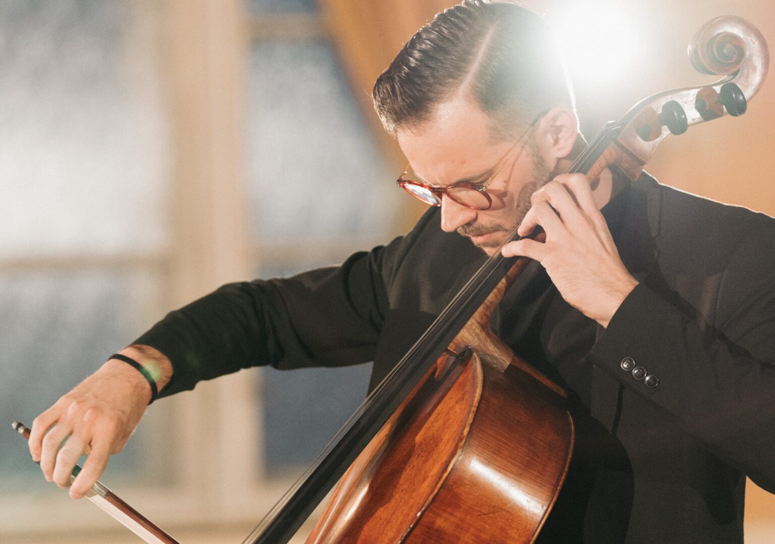 Violončelista Jan Bogdan. Foto: Jan Bogdan