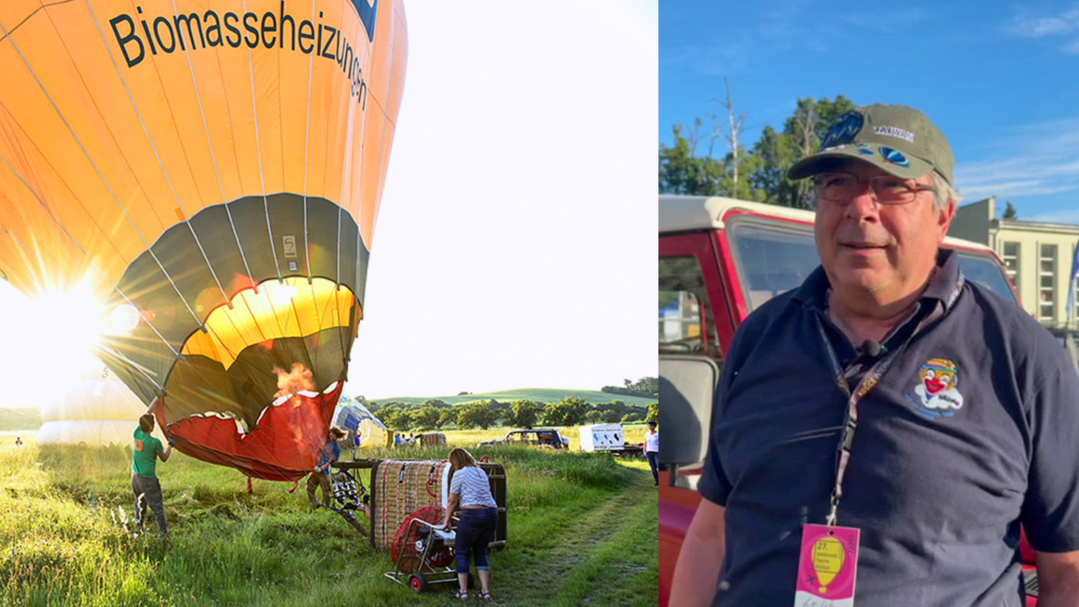 Skúsený pilot teplovzdušných balónov Ľubor Lelovits. Foto: balon.sk, redakcia