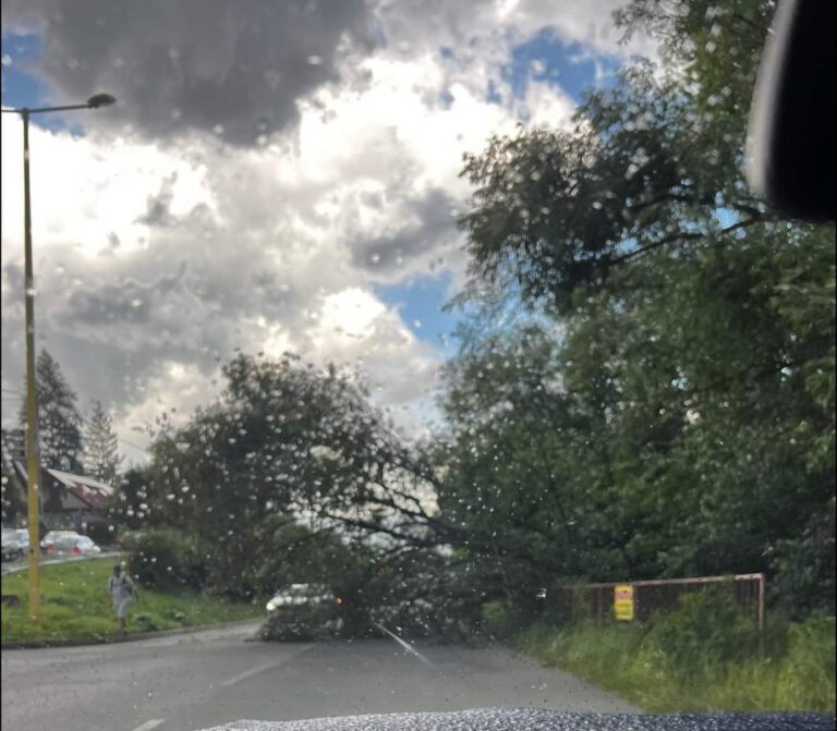 Pozor, SHMÚ sprísnil pre väčšinu Košického kraja a okres Prešov výstrahu pred búrkami