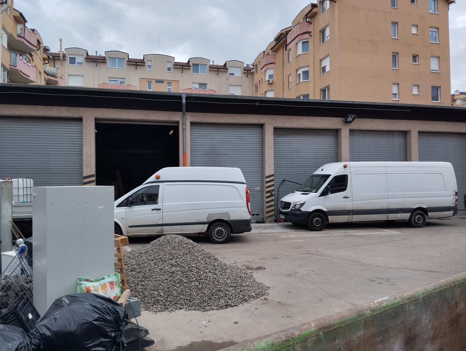 Priestor na Žilinskej, kde sa nachádza TSSM, nemá povolenie. Foto: Ján Vida