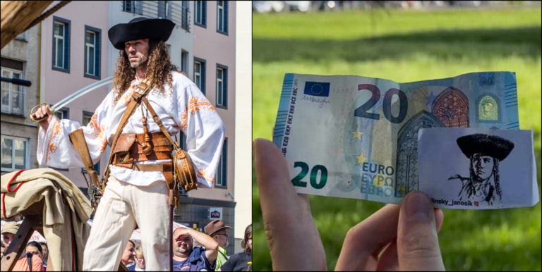 Terchovská legenda v modernom šate: Jánošík rozdáva peniaze svojim sledovateľom