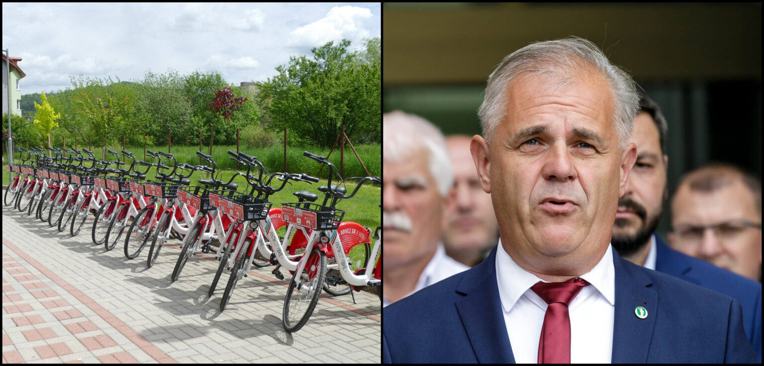 Mesto šetrí aj takzvaným bikesharingom, ktorý tiež znižuje zaťaženosť dopravy. Foto: Erika Ďurčová/TASR, Dano Veselský.