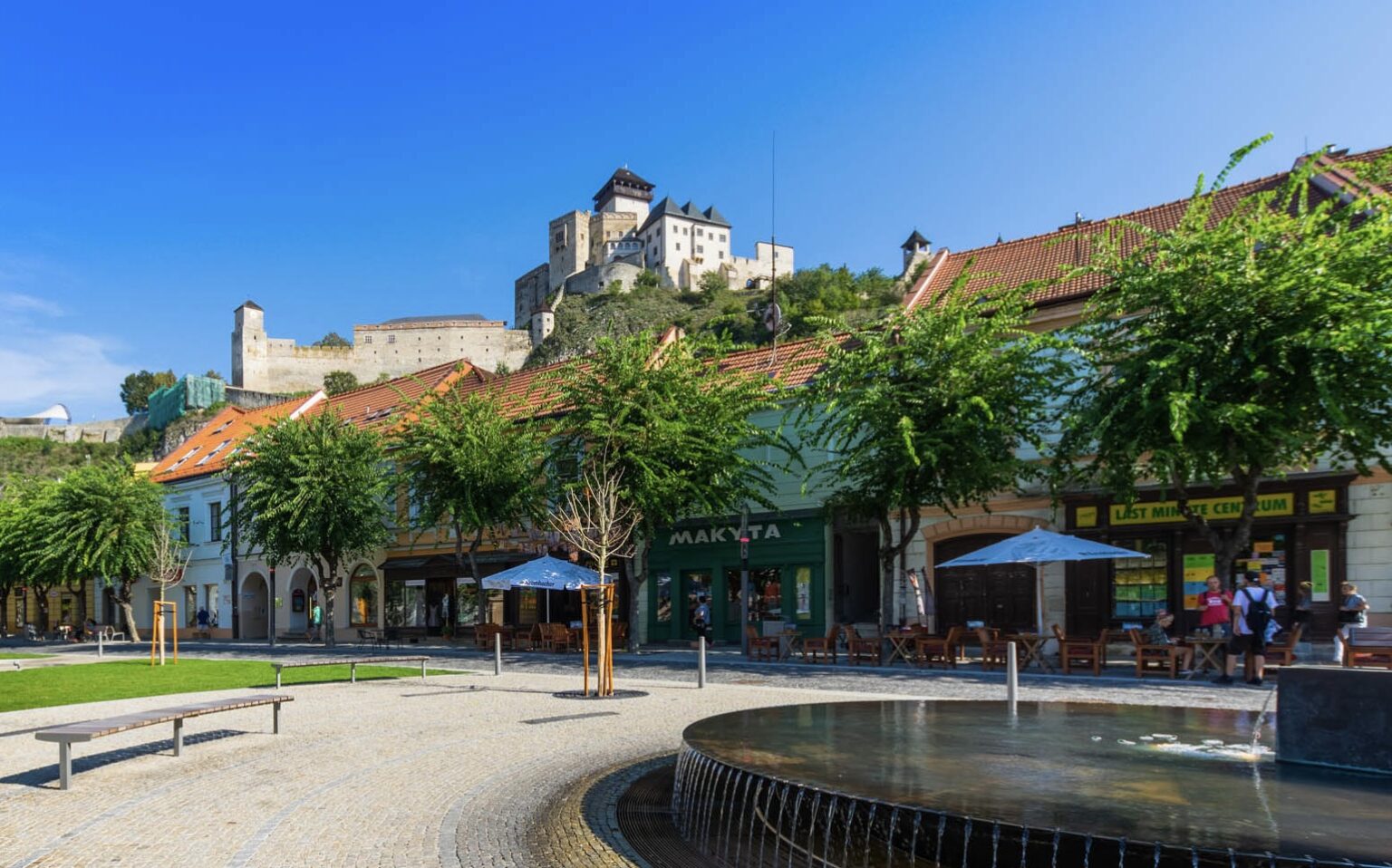 Mierové námestie v Trenčíne. Foto: KIC Trenčín