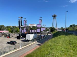 J. M. Jarre postaví Most z budúcnosti. V Bratislave, už v nedeľu večer