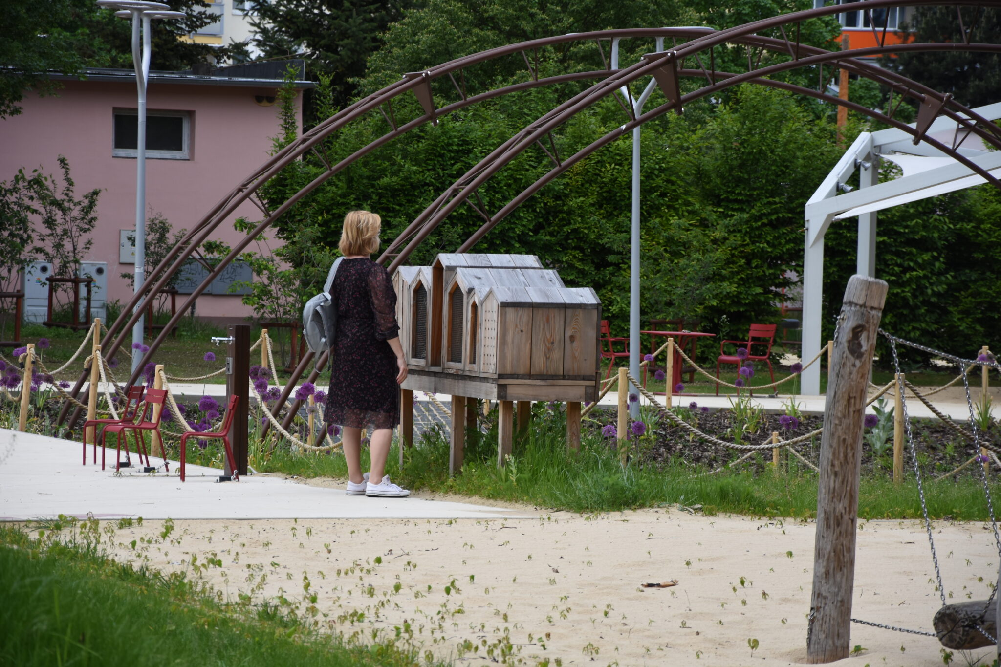 Foto: Mesto obnovilo vnútroblok Pádivec, priestor v ňom nájdu všetky vekové skupiny