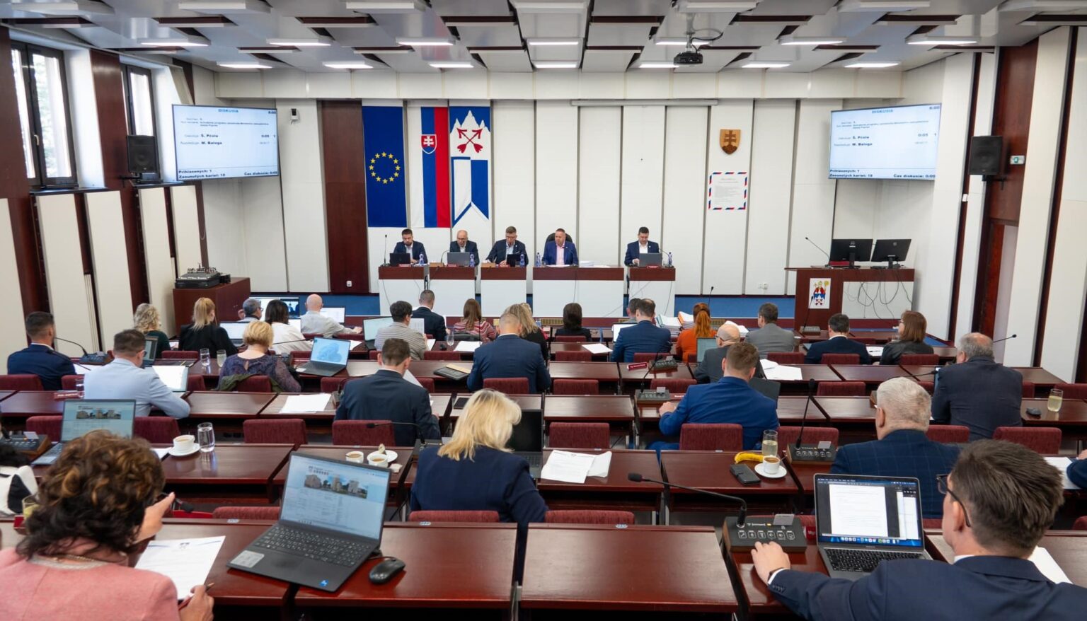 Mestské zastupiteľstvo v Poprade. Foto: Mesto Poprad