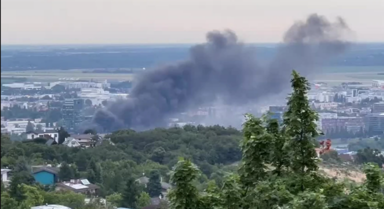 Pri bratislavskom VIVE! horel autobus. Na mieste zasahovali hasiči