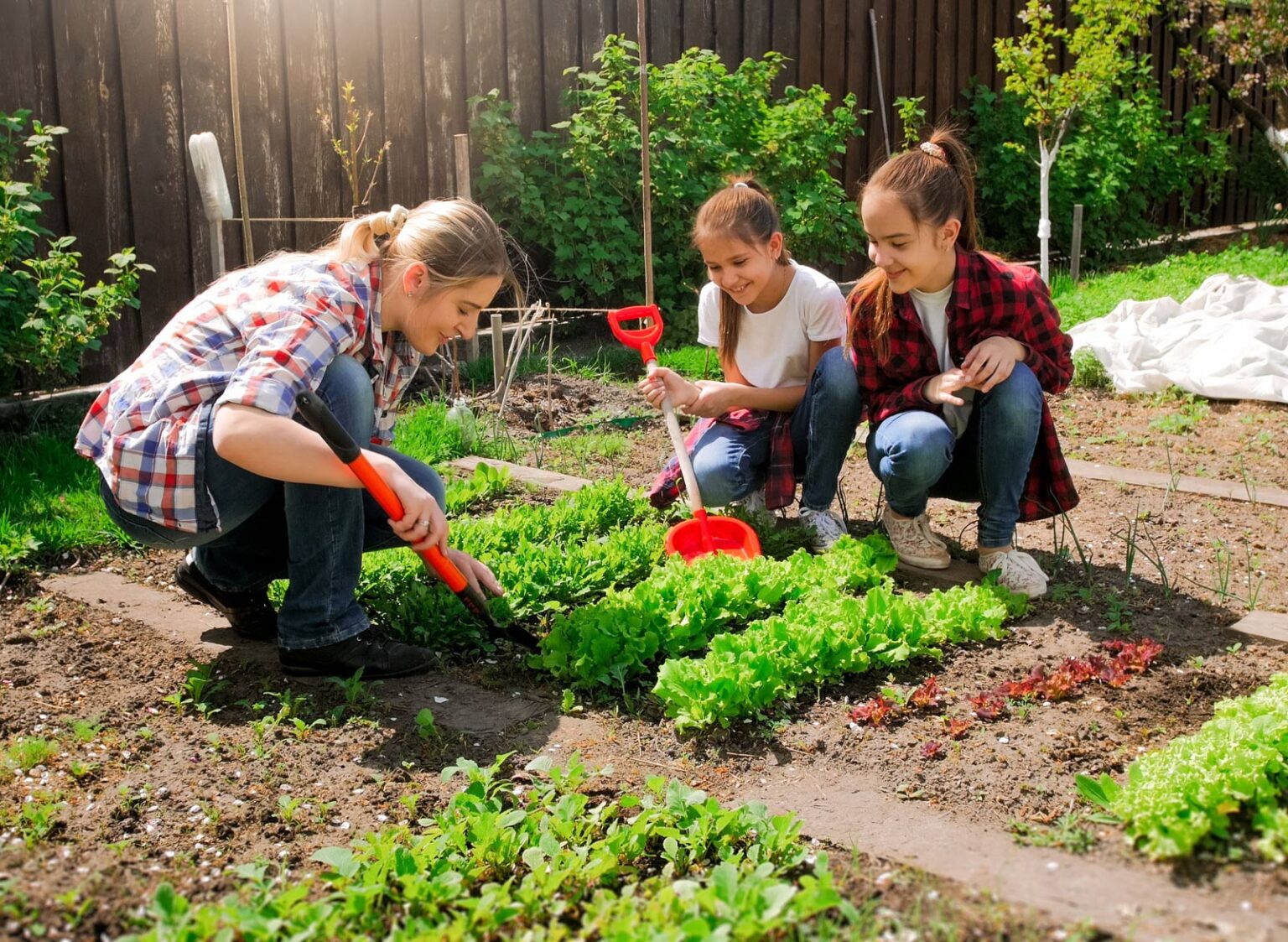 Záhrada môže byť aj škola hrou. Foto: Gardening