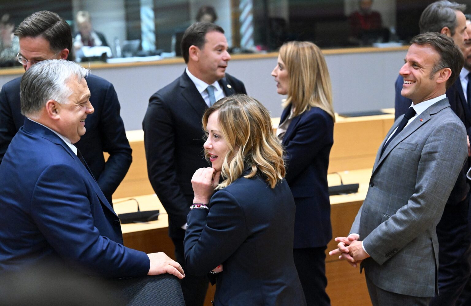 Lídri európskych krajín na samite v Bruseli. Ilustračný obrázok. Foto: Profimedia.